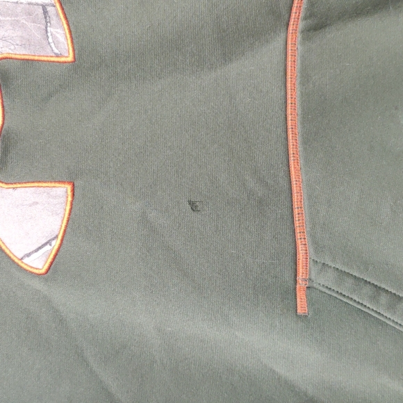 Under Armour Green Hunting Camo Youth Hoodie - Picture 6 of 9